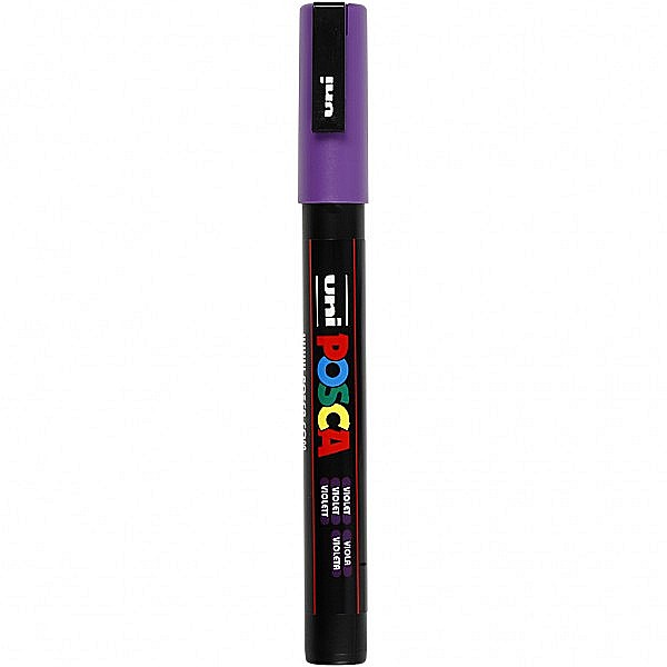 MARKER UNI POSCA UNIVERSAL 3M 0.9-1.3 MM M293/14147 MOV [3]