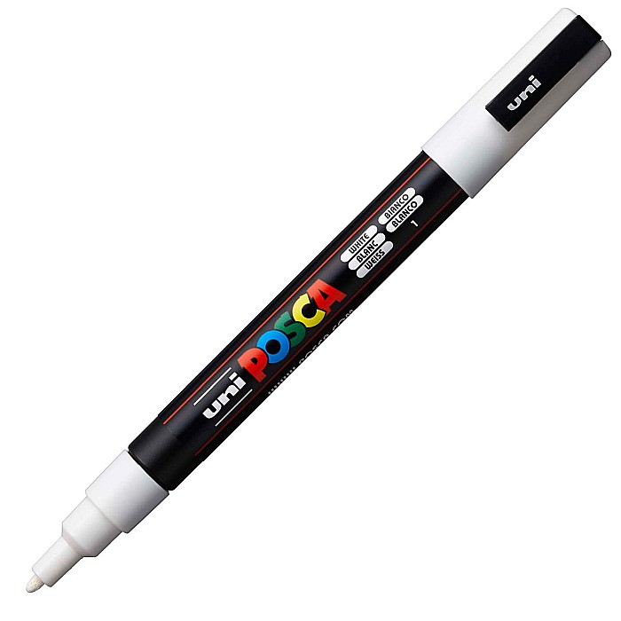 MARKER UNI POSCA UNIVERSAL 3M 0.9-1.3 MM M294/14145 ALB [2]