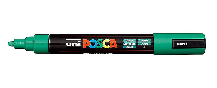 MARKER UNI POSCA UNIVERSAL 5M 1.8-2.5 MM M174/14172 VERDE [2]