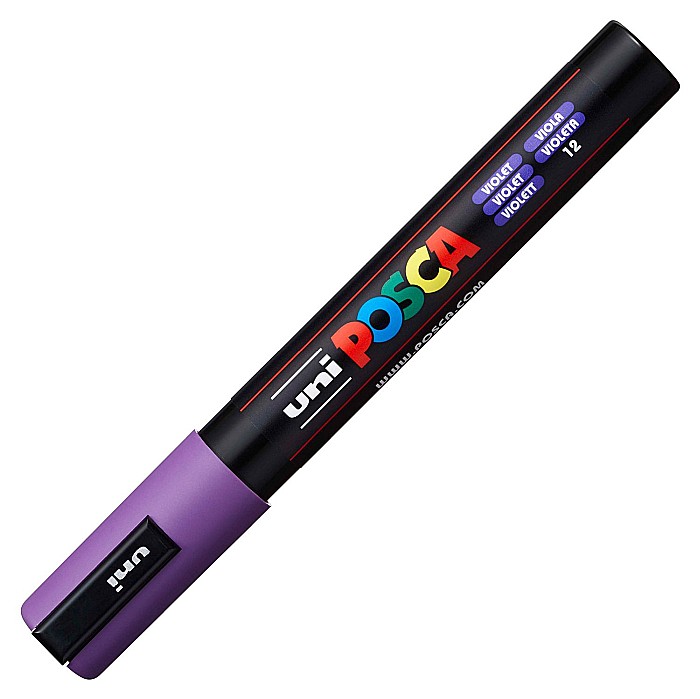 MARKER UNI POSCA UNIVERSAL 5M 1.8-2.5 MM M445/14163 MOV [2]