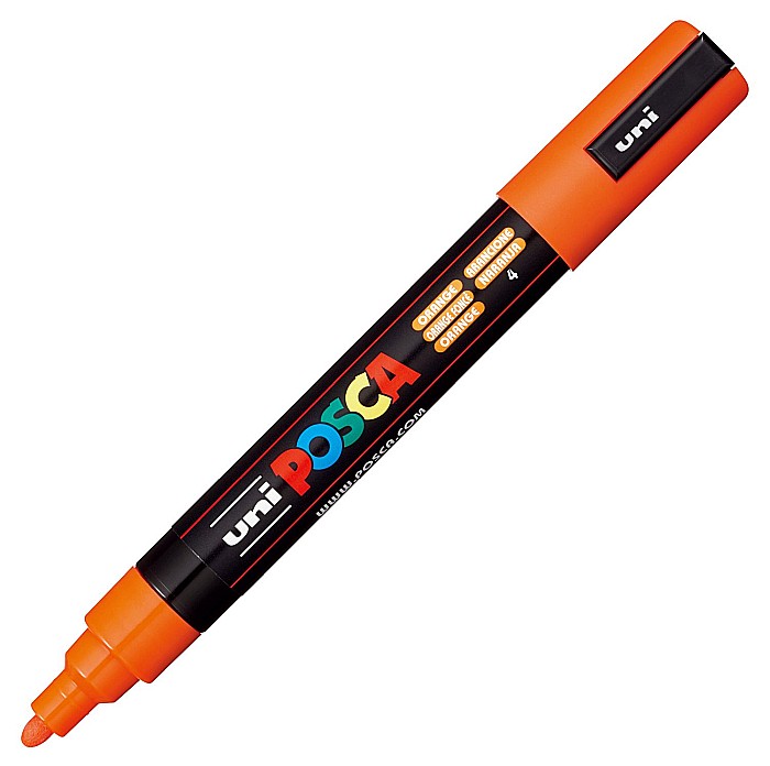 MARKER UNI POSCA UNIVERSAL 5M 1.8-2.5 MM M444/14164 PORTOCALIU [2]