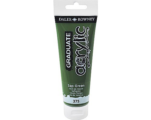 FIL CULORI ACRIL DALER ROWNEY 120ML SAP GREEN 123120375 [1]