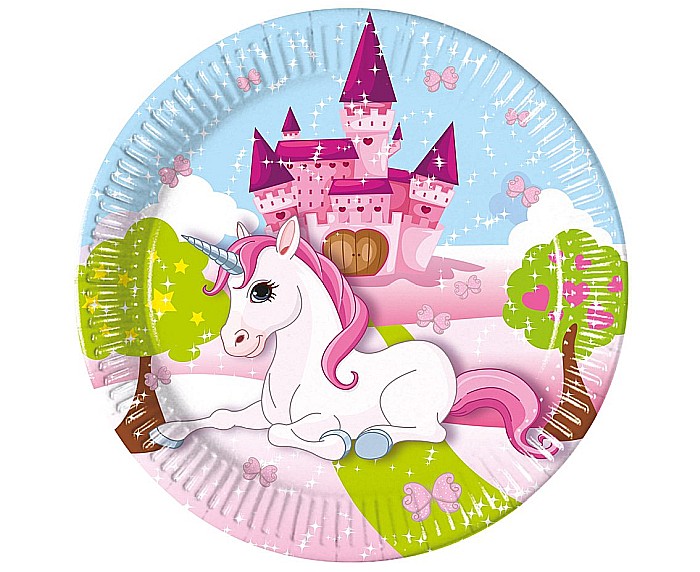 GOD FARFURII CARTON Unicorn, next generation, plastic free, 20cm 8/set 93732 [1]
