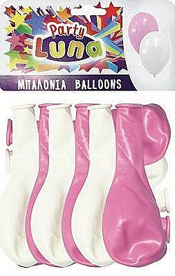 DIA BALOANE CULORI ASORTATE LUNA 24/SET ROZ-ALB 88931 [1]