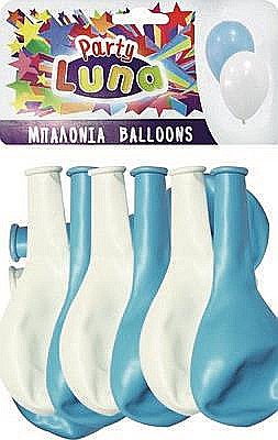 DIA BALOANE CULORI ASORTATE LUNA 24/SET ALBASTRU-ALB 88932 [1]