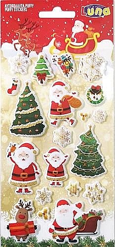 DIA STICKERS CRACIUN 10*22CM PUFFY GLITTER 621136 [3]