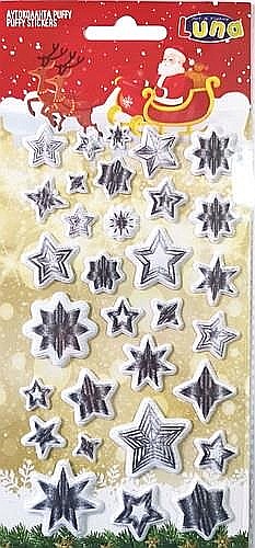 DIA STICKERS CRACIUN 10*22CM PUFFY GLITTER 621136 [6]