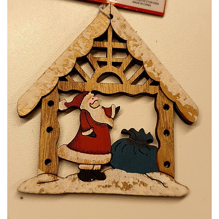 DIA ORNAMENTE LEMN CRACIUN 9.5CM DIVERSE MODELE 6658717 [1]