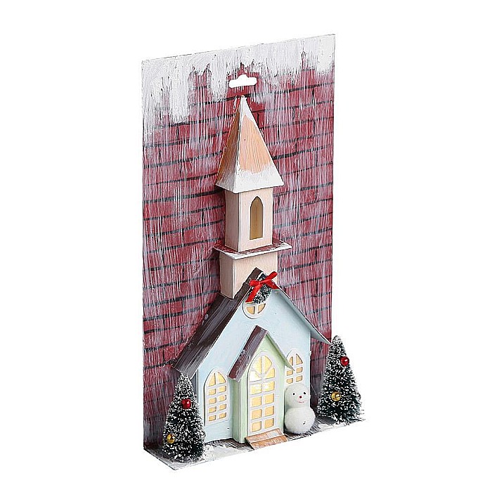 DIA CASUTA HARTIE DECOR CRACIUN 17*5*30CM CU LED 658739 [1]