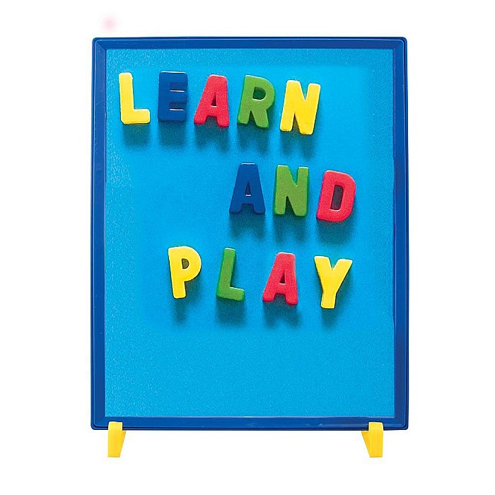 DIA TABLA MAGNETICA EDUCATIVA LITERE SI CIFRE 66 PIESE LUNA 621740 [2]