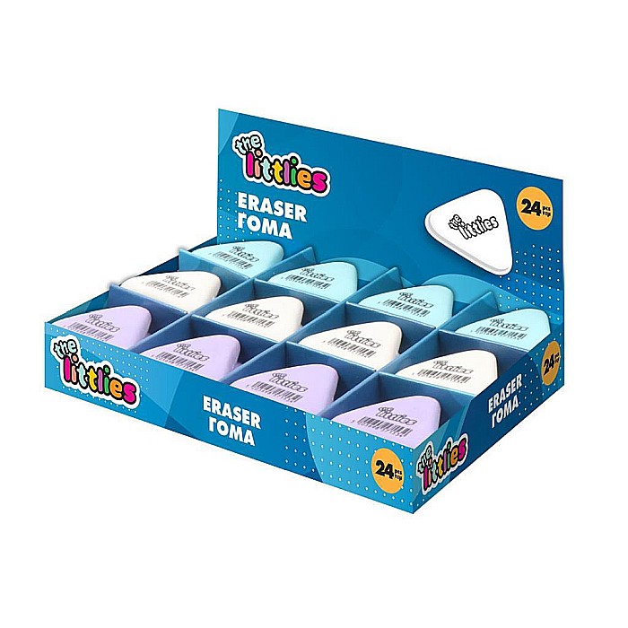 DIA RADIERA TRIUNGHIULARA CULORI PASTEL THE LITTLIES 646884 [4]