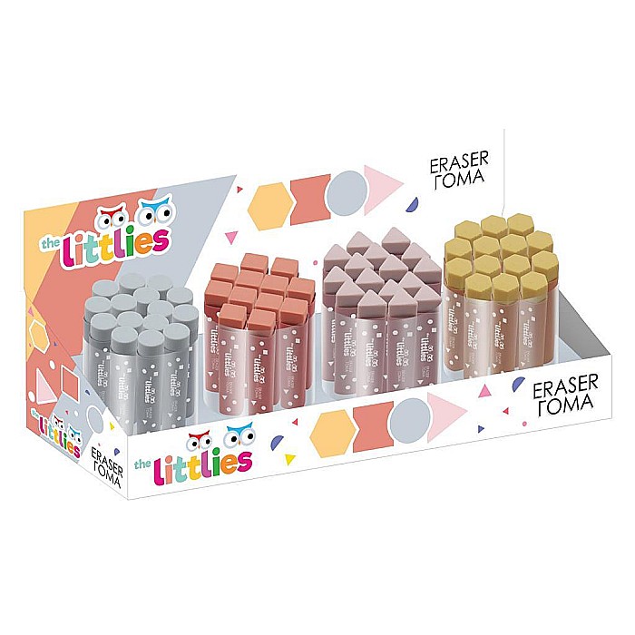 DIA RADIERA 80MM 4 MODELE FORME GEOMETRICE THE LITTLIES 646942 [5]