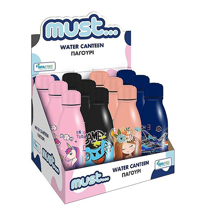 DIA STICLA ALUMINIU MUST 550ML 6,6X22CM MUST 4 CULORI 585695 [5]