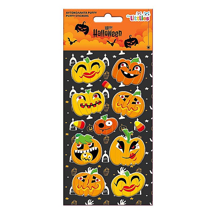 DIA STICKER HALLOWEEN 10*22CM PUFFY DIVERSE MODELE 647063 [2]