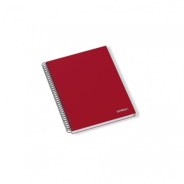 AM CAIET A5 120F SPIRA 5 SUBIECTE AMBAR HARD COVER LINII 165355 [6]