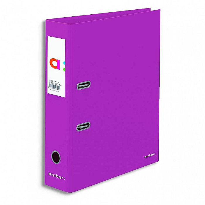 AM BIBLIORAFT A4 AMBAR NEON 7.5CM MOV 174944 [1]