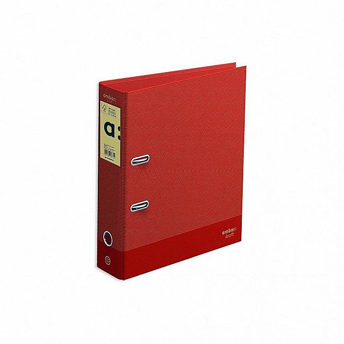 AM BIBLIORAFT A4 AMBAR KRAFT ROSU 207741 [1]