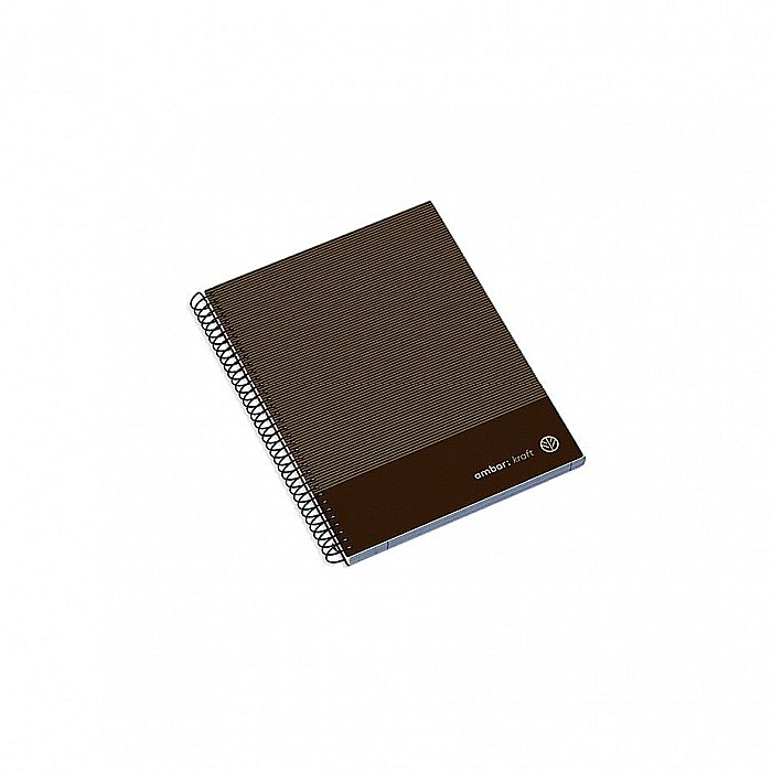 AM CAIET A5 100F SPIRA PATRATELE HARD COVER KRAFT 207888 [2]