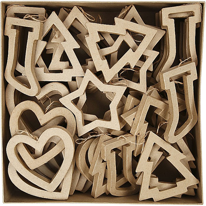 CC ORNAMENT PAPIER MACHE CRACIUN 12CM 26798 [5]