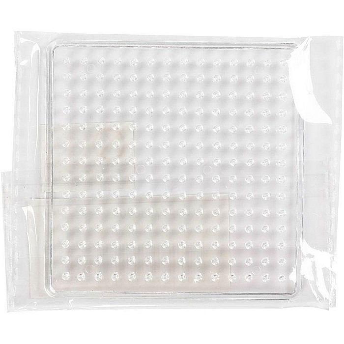CC PLANSETA PATRATA PENTRU MARGELE FUZIBILE 7*7CM TRANSPARENTA 753040 [2]