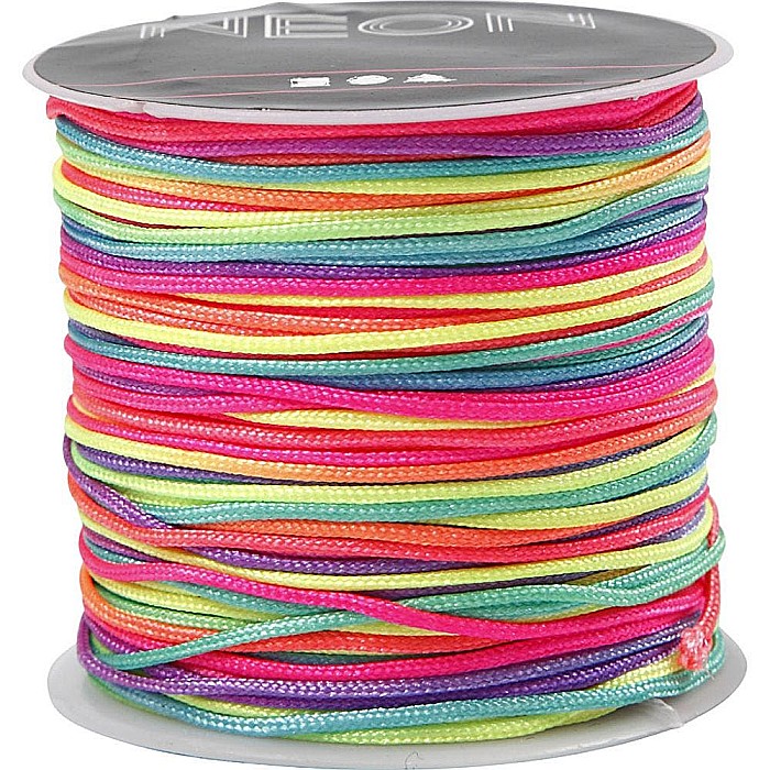 CC SNUR BRATARA 1MM*28M NEON MIX 41723 [1]