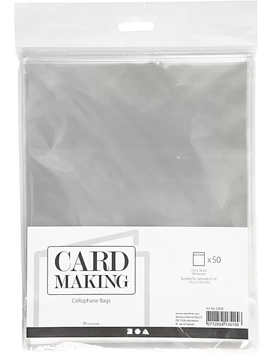 CC PUNGA CELOFAN H: 16CM W: 16CM 30MIC 50/SET 23958 [2]