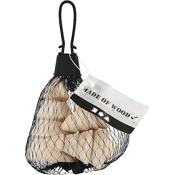 CC BRADUTI LEMN DECOR 4/SET 3.3*4.3*5.3*6.3CM - 2.3*3*3.2*4CM 56239 [2]