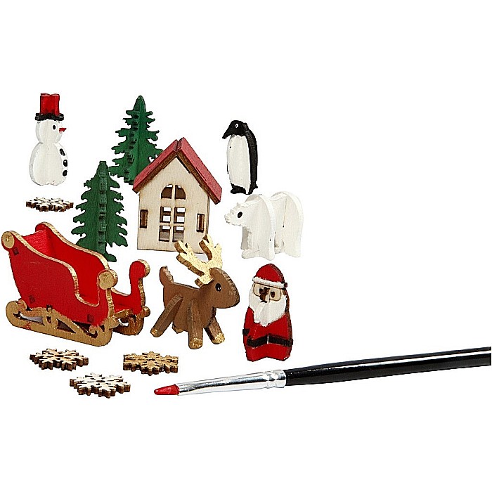 CC FIGURINE LEMN CRACIUN 57882 [3]