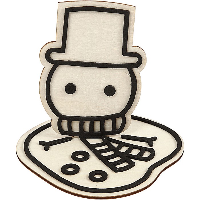 CC FIGURINA OM DE ZAPADA LEMN DECOR 11CM 791948 [1]