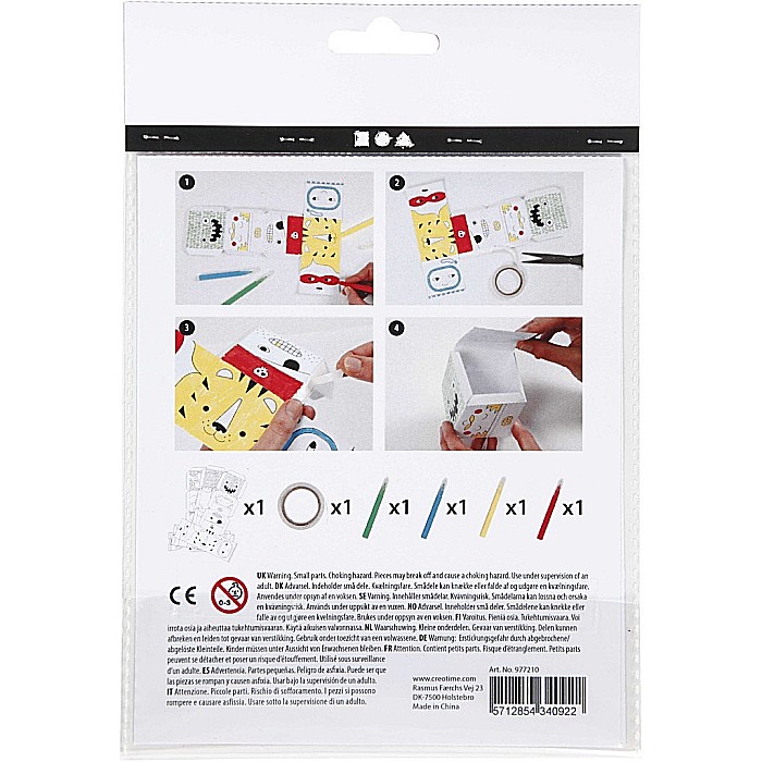 CC MINI KIT CREATIV CARTON MONSTRII&ROBOTI 977210 [3]
