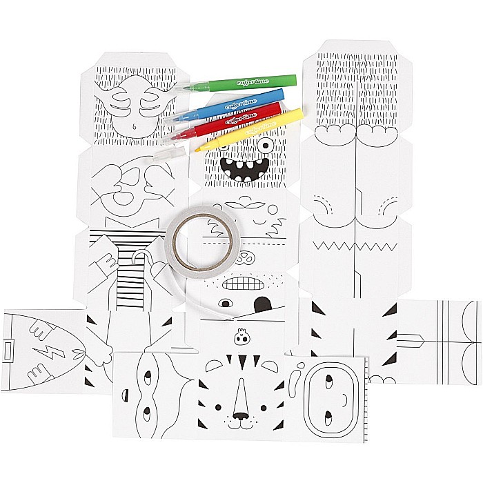 CC MINI KIT CREATIV CARTON MONSTRII&ROBOTI 977210 [5]