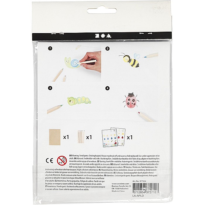 CC SET CREATIV MINI INSECTE DRAW AND PAINT 977324 [3]