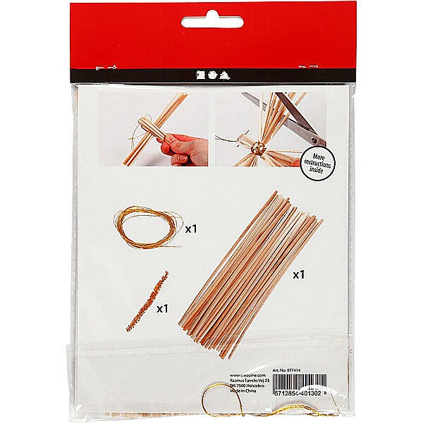CC MINI KIT CREATIV CRACIUN DECORATIUNI SUSPENDATE INGER DIN PAIE 8CM 977414 [3]