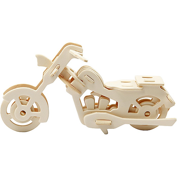 CC FIGURINA LEMN 3D MOTOCICLETA 19x9x9 cm 580504 [4]