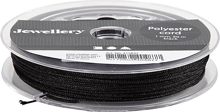 CC SNUR POLYESTER 1MM*50M NEGRU 415837 [2]