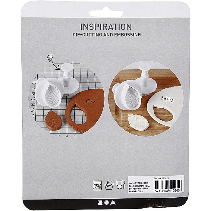 CC FORME PLASTIC CU STAMPILA Cookie Cutters With Stamp 4/SET 782870 [2]