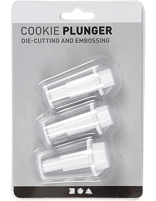 CC FORME PLASTIC CU STAMPILA Cookie Cutters With Stamp, Circle, 2,1+2,3+2,6 cm, 782876 [2]