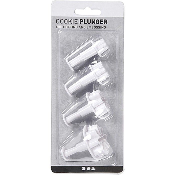 CC FORME PLASTIC CU STAMPILA 782877 STEA 2,1+2,3+2,6 cm , 3/SET [2]