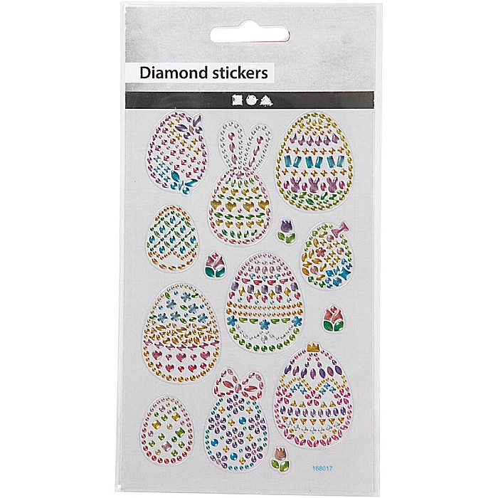 CC STICKER DECOR DIAMOND EASTER EGGS 284036 [2]