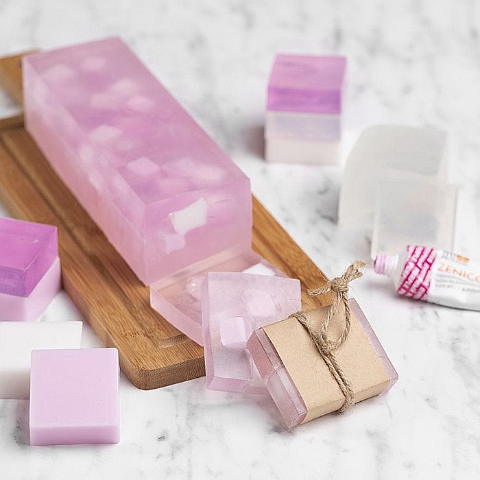 CC MATRITA DIN SILICON 6 PATRATE 5*5CM 60ML ALBASTRA 371811 [5]