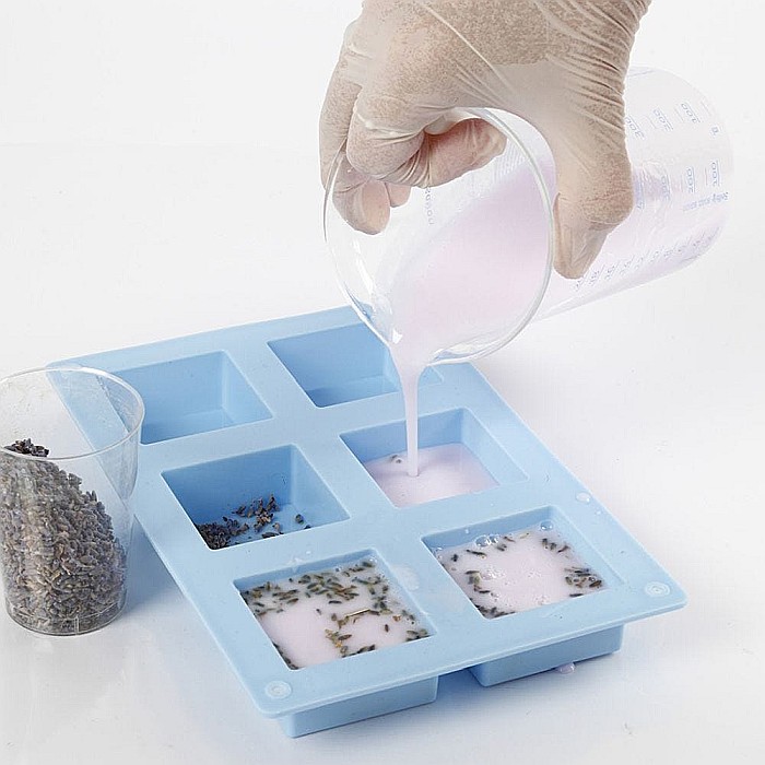 CC MATRITA DIN SILICON 6 PATRATE 5*5CM 60ML ALBASTRA 371811 [8]