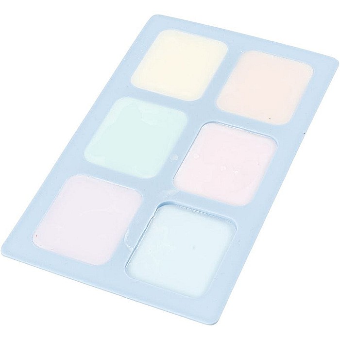 CC MATRITA DIN SILICON 6 DREPTUNGHIURI 7*5.9CM 100ML ALBASTRA 371812 [2]