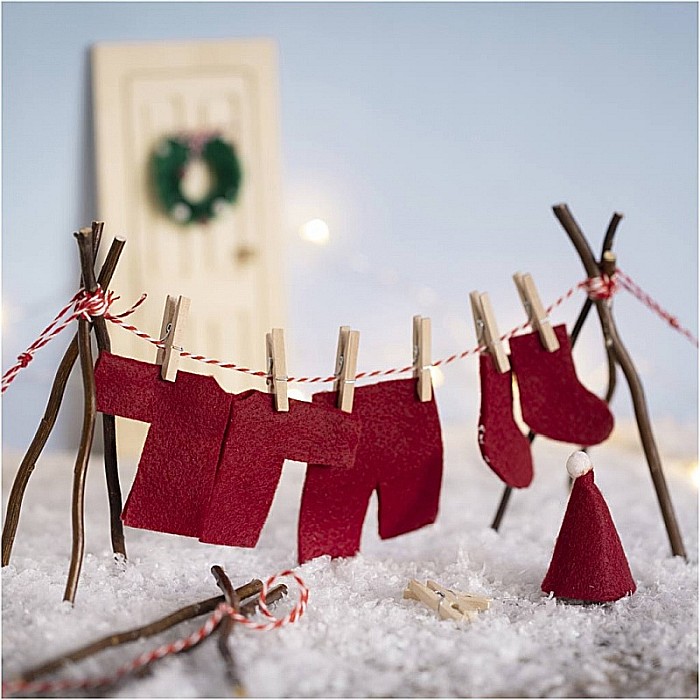 CC MINI KIT CREATIV ELF DOOR DECOR DE CRACIUN - SPALATORIA MOSULUI 977455 [4]