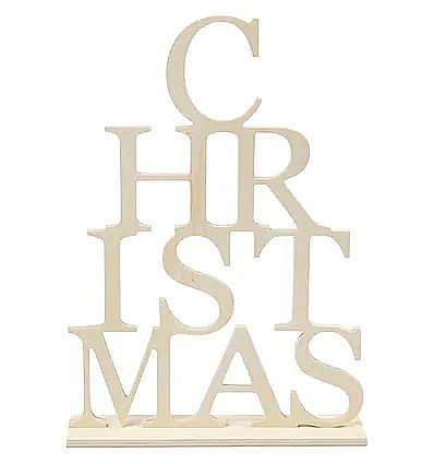 CC DECORATIUNE LEMN FORMA BRAD DE CRACIUN 21*29CM 58065 [1]