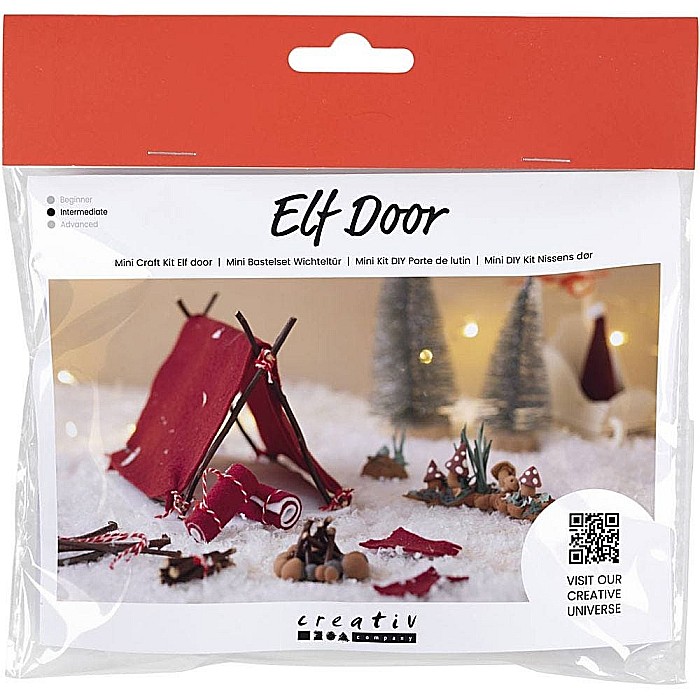 CC MINI KIT CREATIV ELF DOOR DECOR DE CRACIUN - CAMPING 977478 [1]