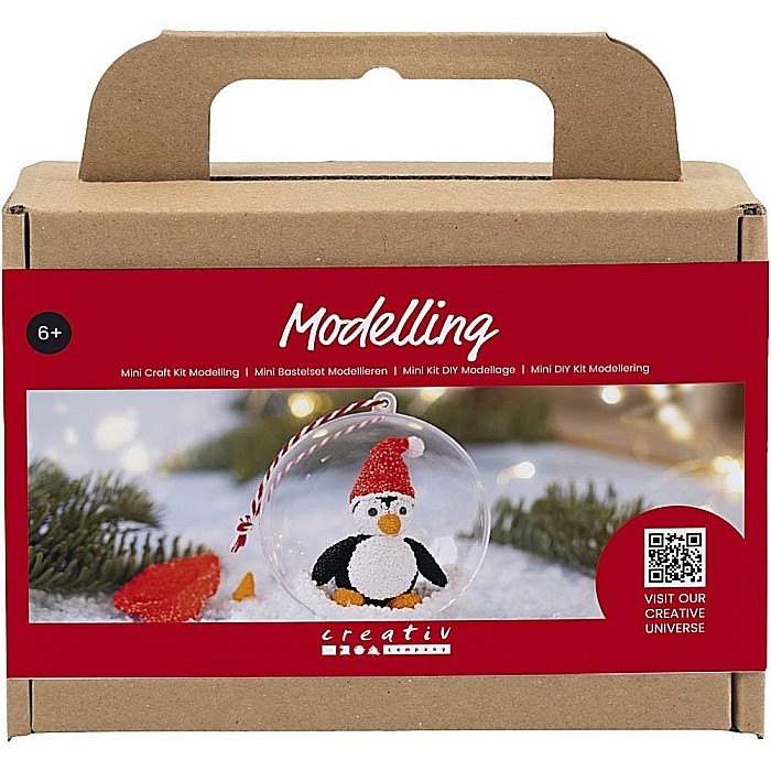CC MINI KIT CREATIV MODELARE, GLOB CRACIUN - PINGUIN 977491 [1]