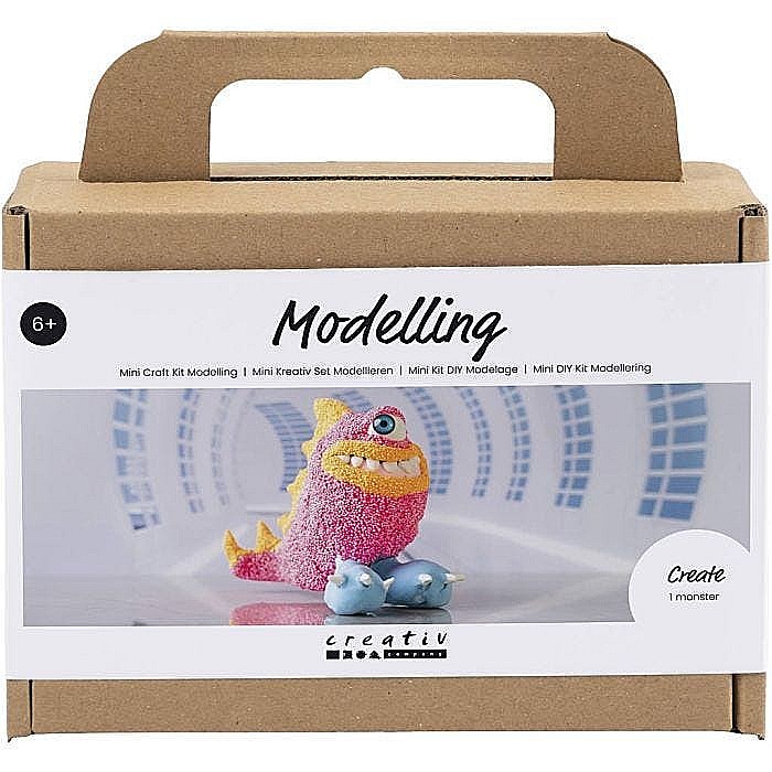 CC MINI KIT CREATIV MODELARE MONSTRU FREDDY DIN POLISTIREN, FOAM SI SILK 977651 [1]