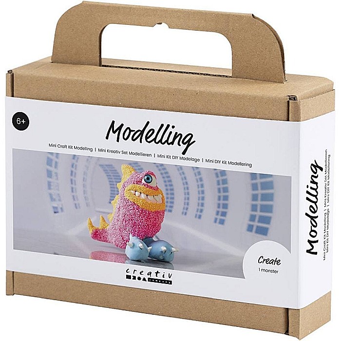 CC MINI KIT CREATIV MODELARE MONSTRU FREDDY DIN POLISTIREN, FOAM SI SILK 977651 [4]