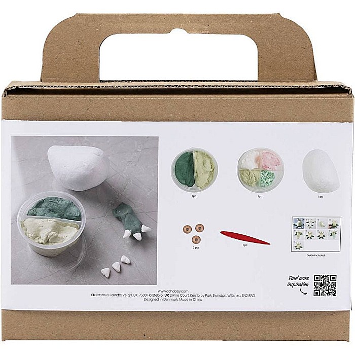 CC MINI KIT CREATIV MODELARE MONSTRU LULU DIN POLISTIREN, FOAM SI SILK 977654 [2]