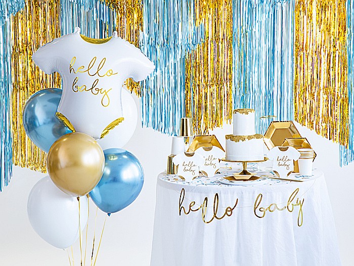 PD BANNER Little Star - Hello Baby, gold, 18x70cm GRL83-019M [7]
